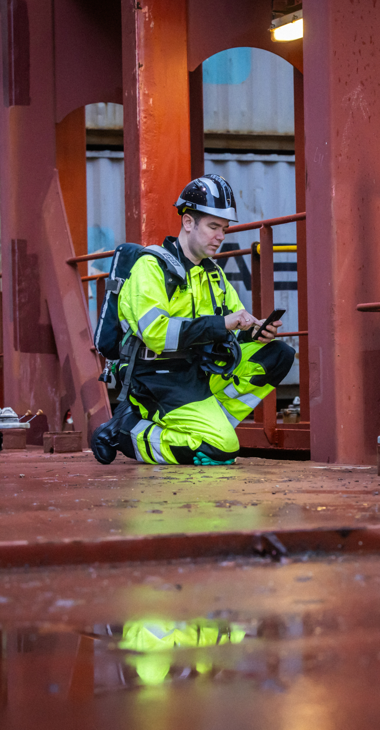 lekkage lading aan boord