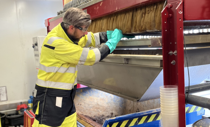 afvalwaterzuiveringsinstallatie 