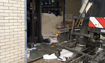 schuimblus incidenten